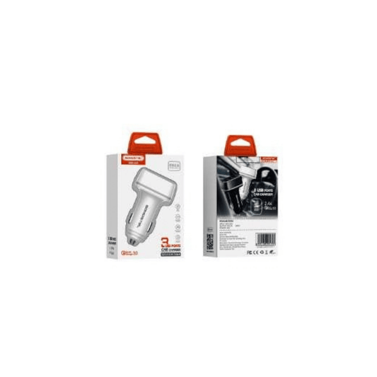 ADAPTADOR DE AUTO SOMOSTEL 3 ENTRADAS 3.0MAH