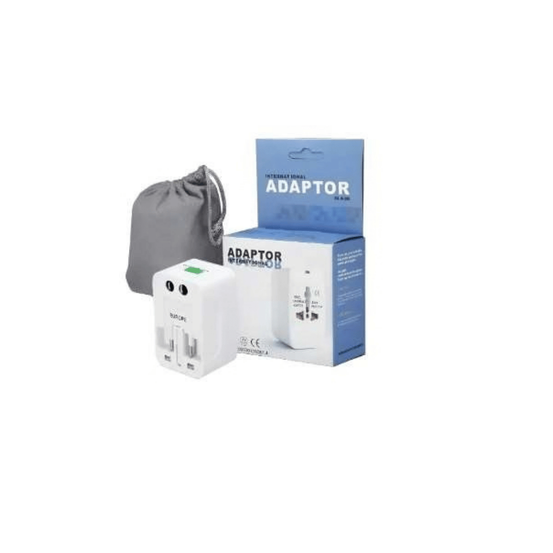 ADAPTADOR DE CORRIENTE VIAJERO INTERNACIONAL